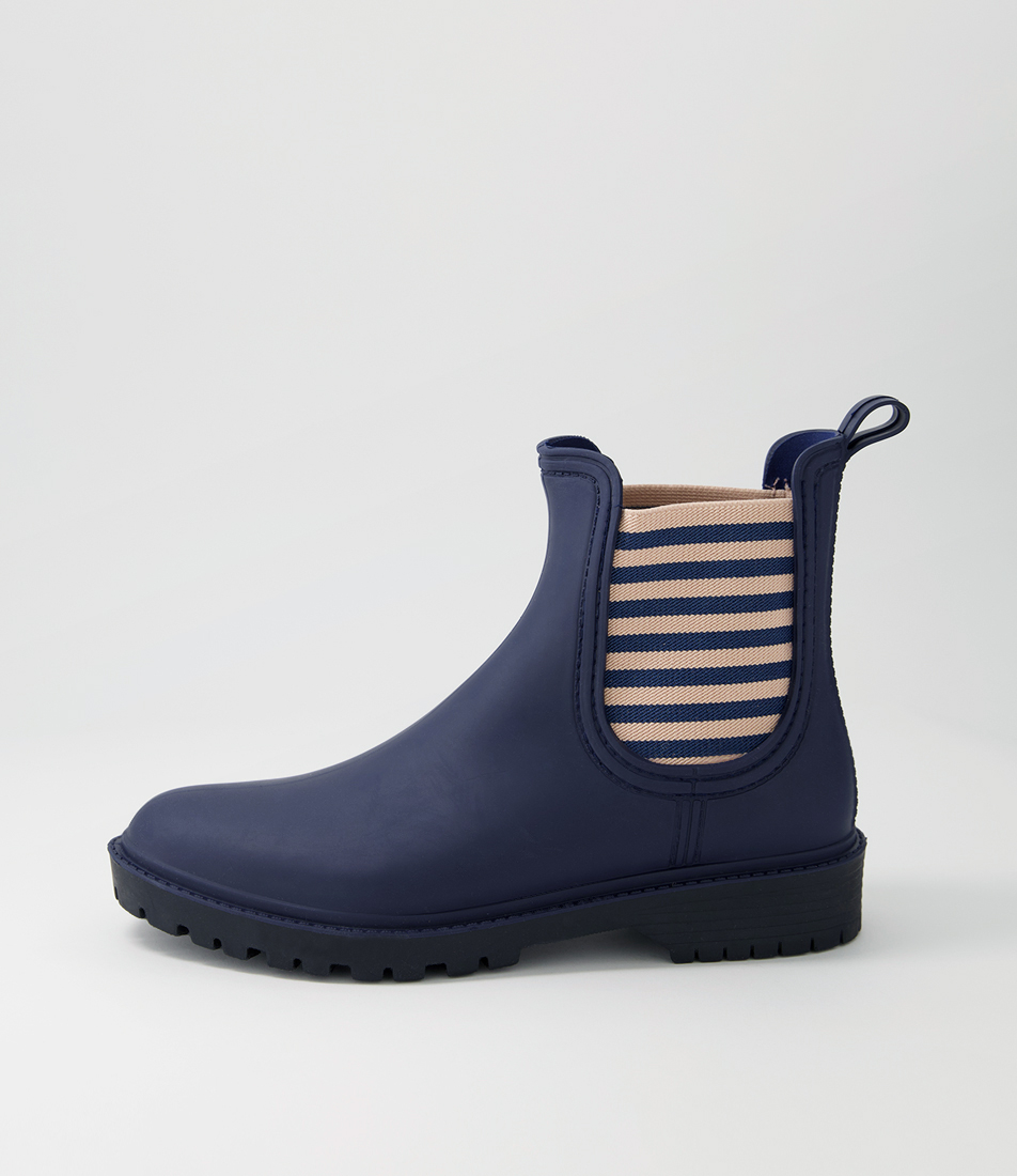 Laurina Seafoam Gumboot Chelsea Boots by Diana Ferrari Shop Online at