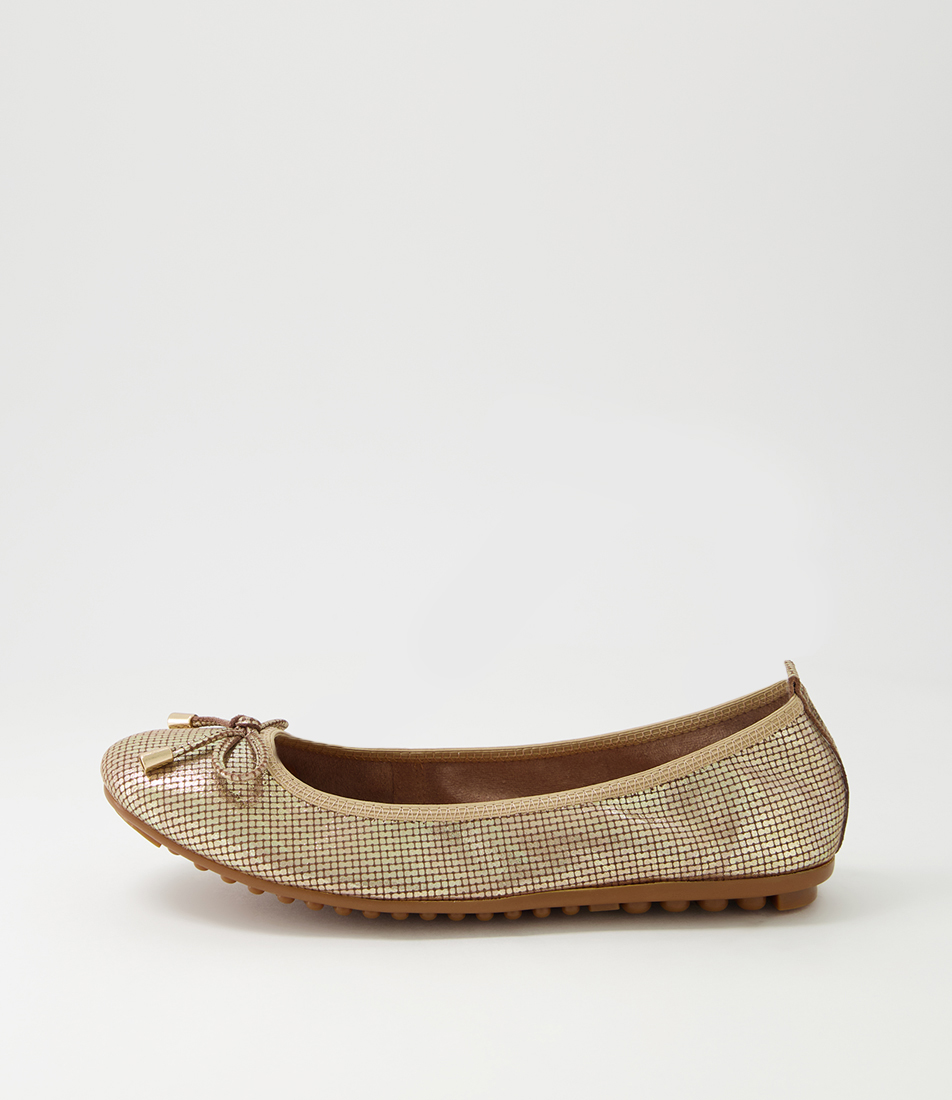 Rubie Ballet Flats in Leather