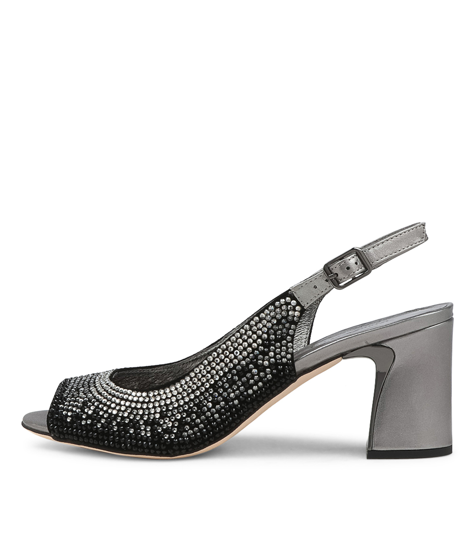 Kerry Caramel Leather Dress Heels by Django & Juliette Shop Online at Mathers