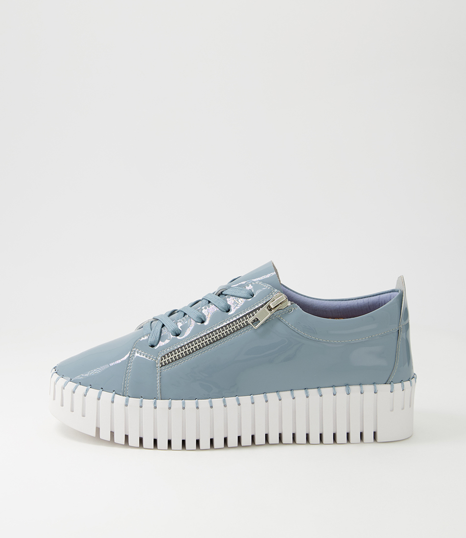 Black Leather Jumbolace Sneaker