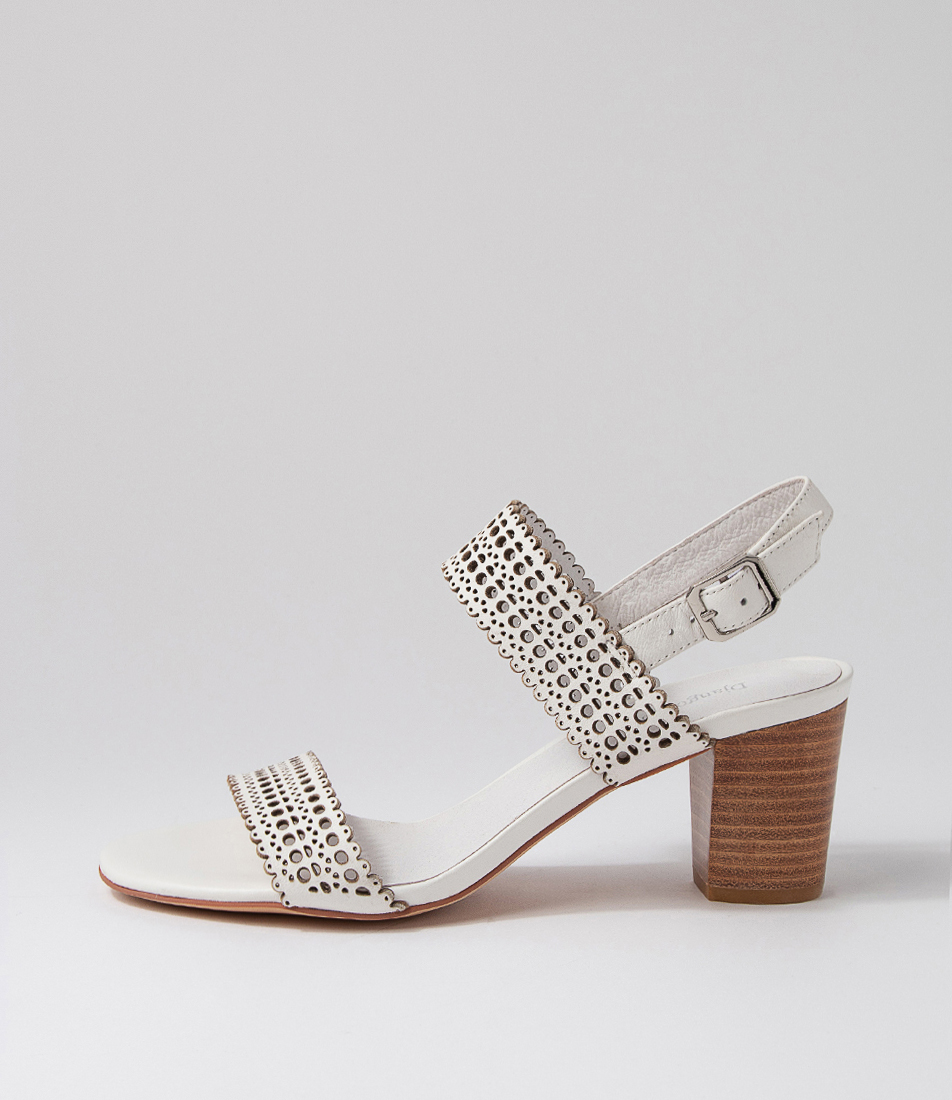 Crista Denim Leather Sandals by Django & Juliette Shop Online at Mathers