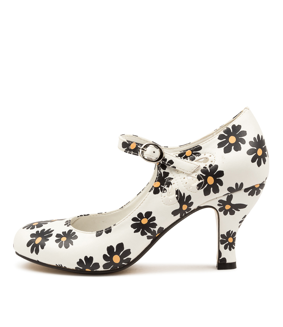 Mendy Pink Patent Pu Mary Jane Heels by I Love Billy Shop Online at