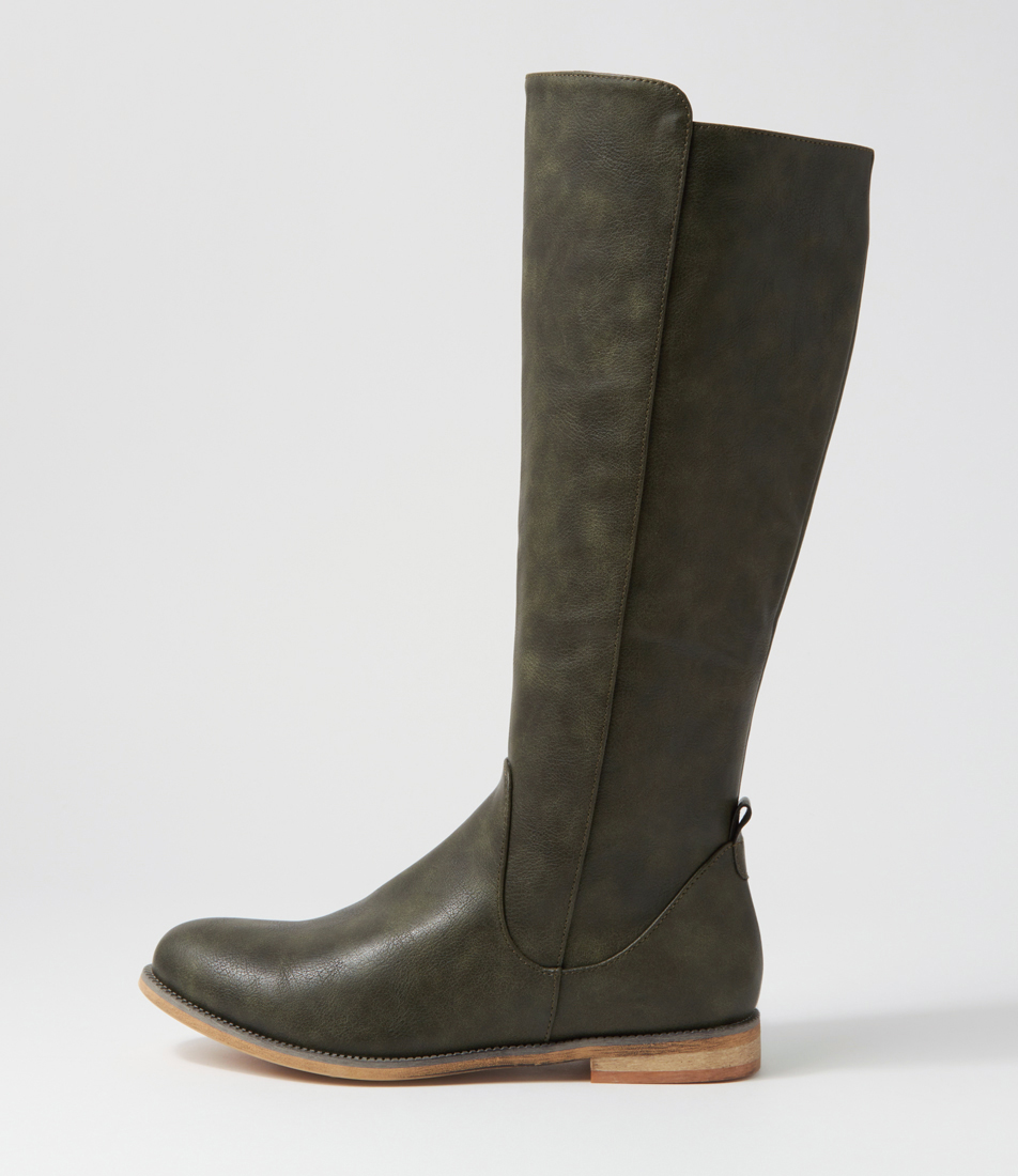 Faraday Purple Knee High Boots by I Love Billy Shop Online at Williams