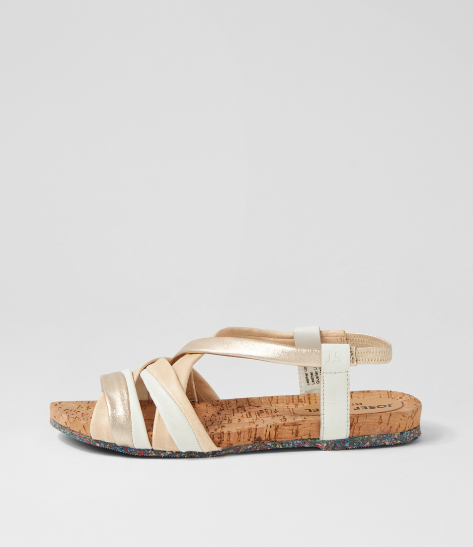 multicolor leather sandals