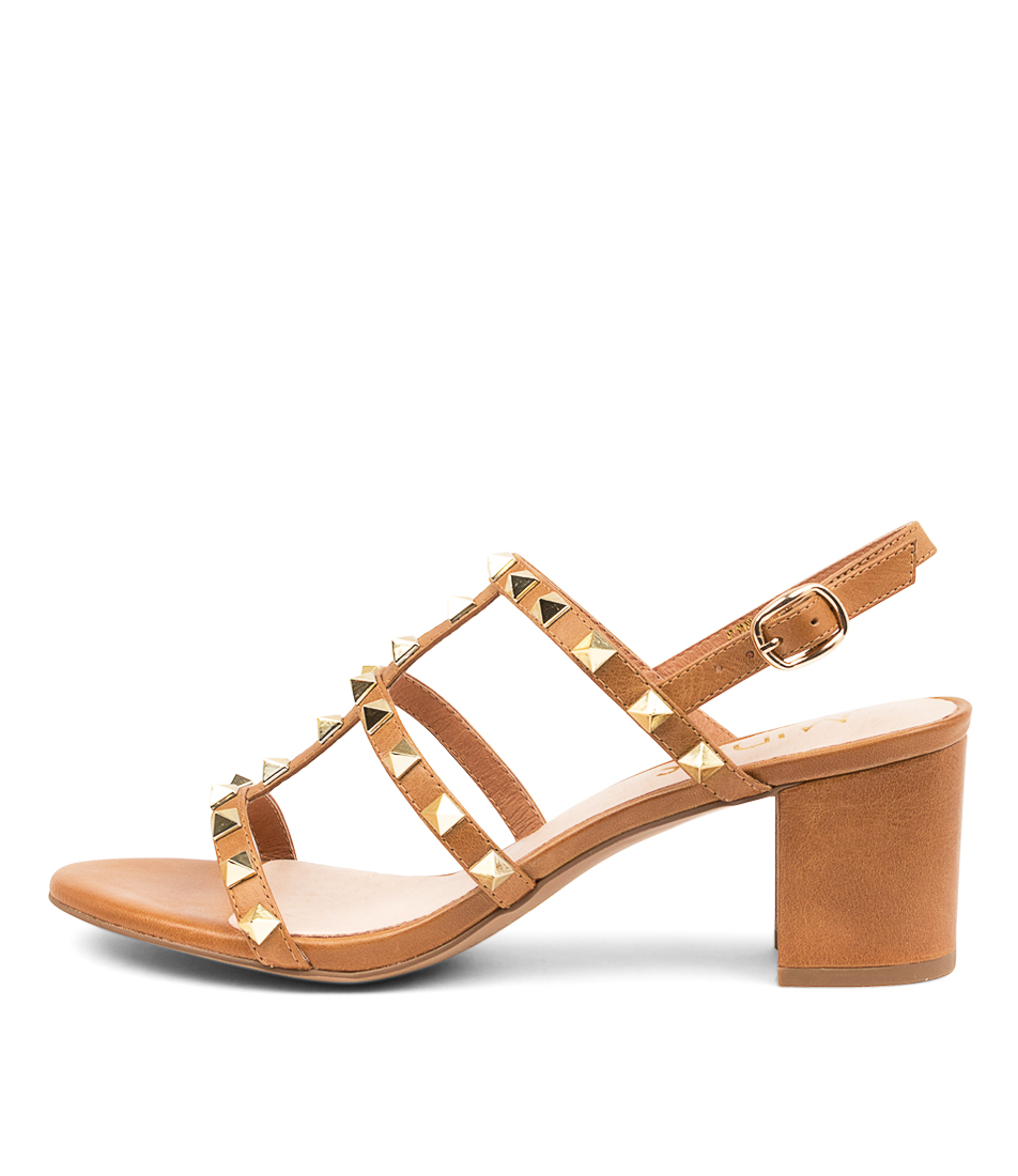 MIDAS Mitkat Leather Heels (Black) main image 1