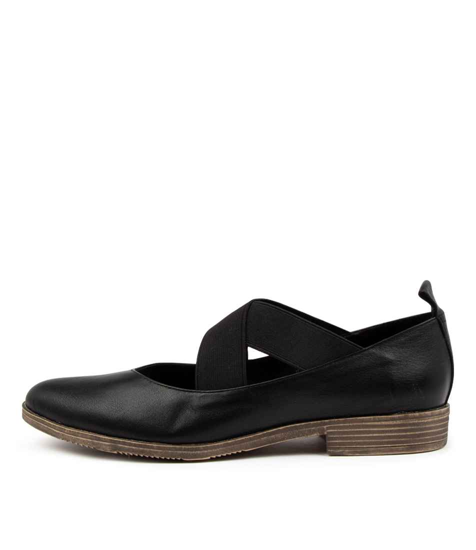 midas black flats