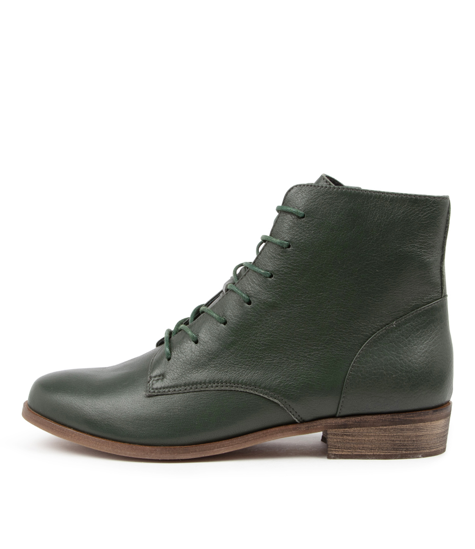 midas black ankle boots