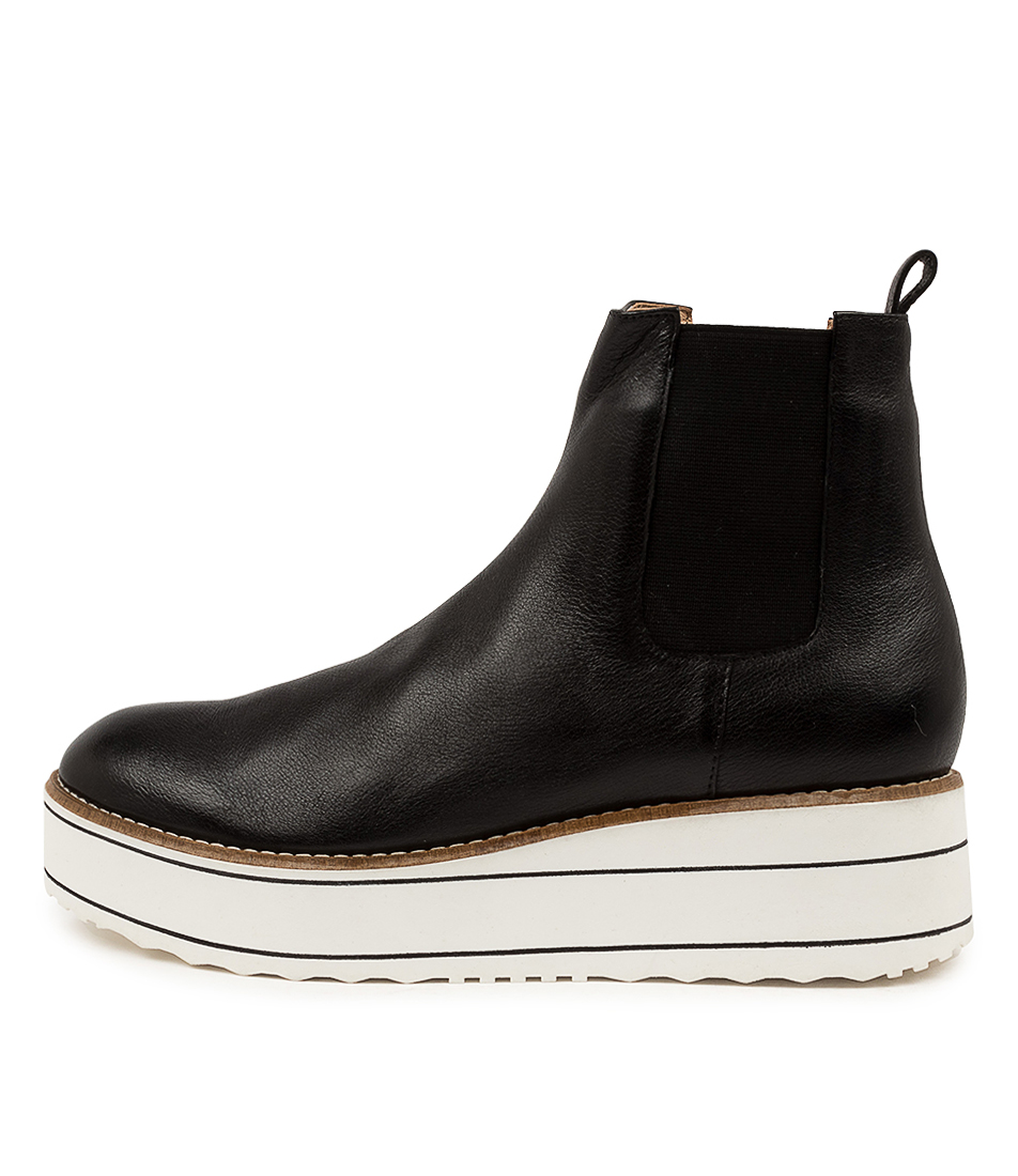 0099~9cm Leather Ankle Boots