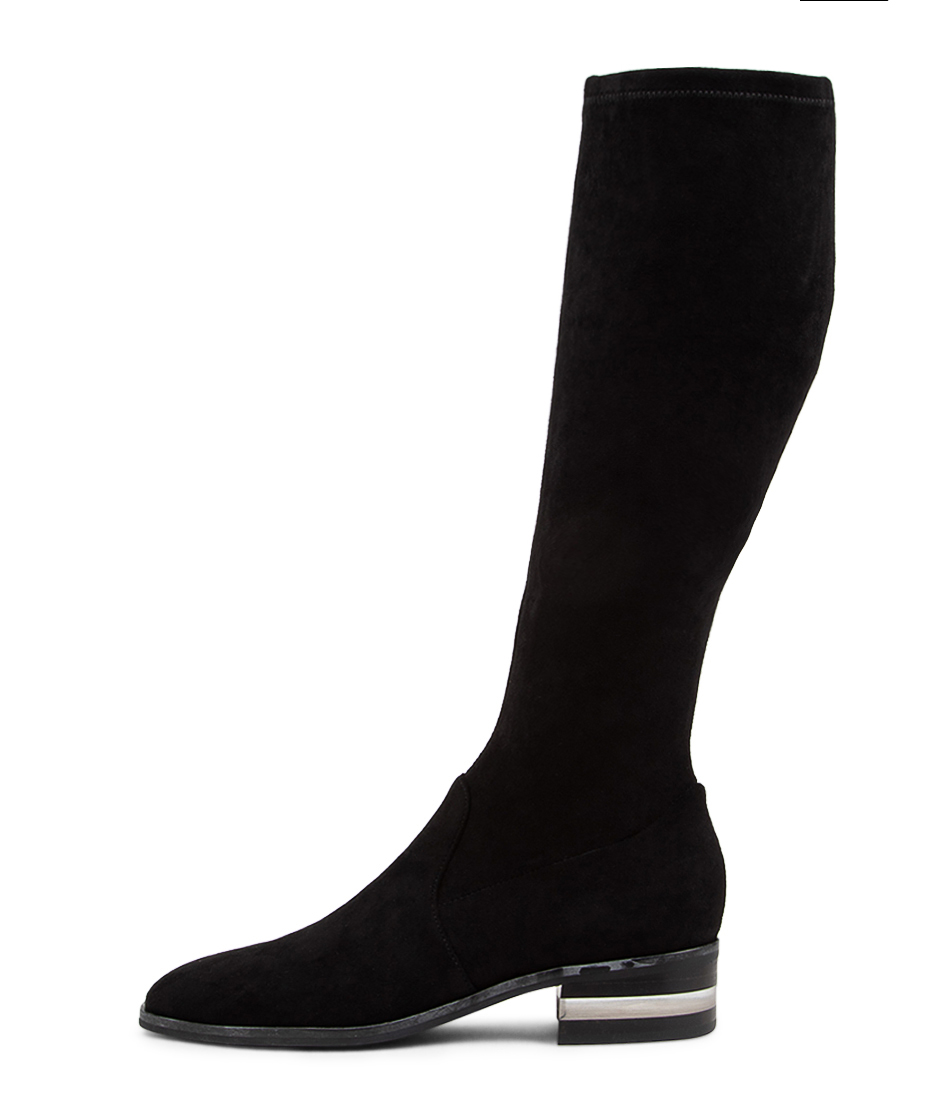 microsuede over the knee boots