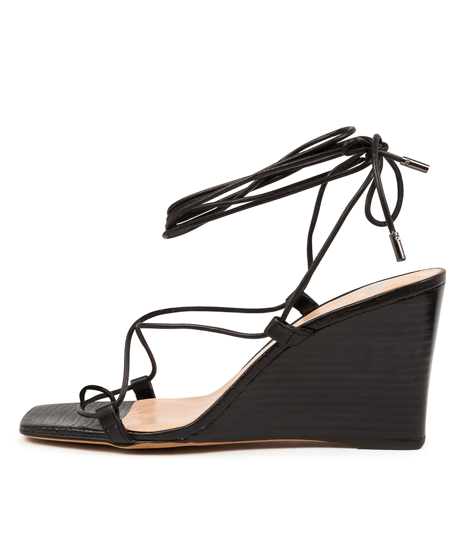 MOLLINI Qartoon Mo Heel Patent Leather Heel (Black-Black Heel) main image 0