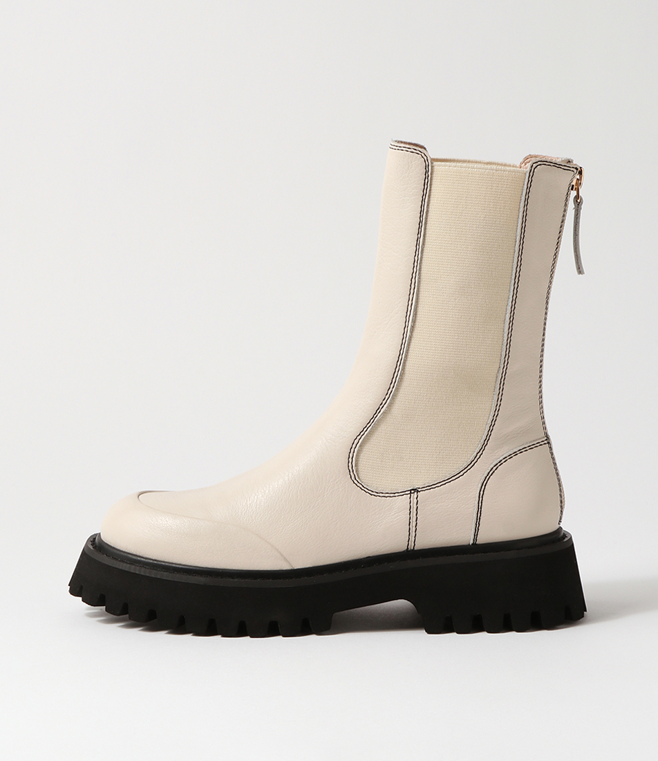 thumbnail image 2 of Michael Kors Mindy Leather Ankle Boot In Black 2 of 10