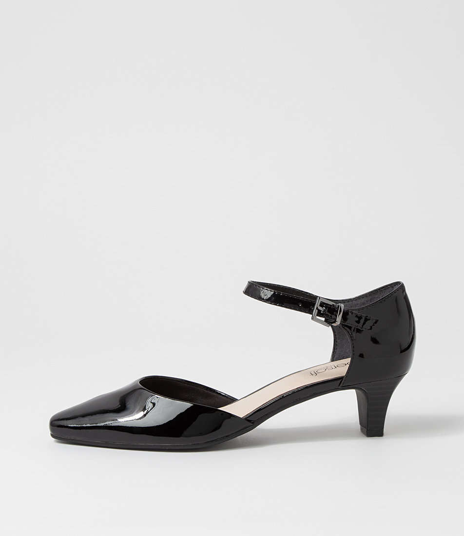 Leyna Blush Leather Heels by Supersoft Shop Online at Mathers