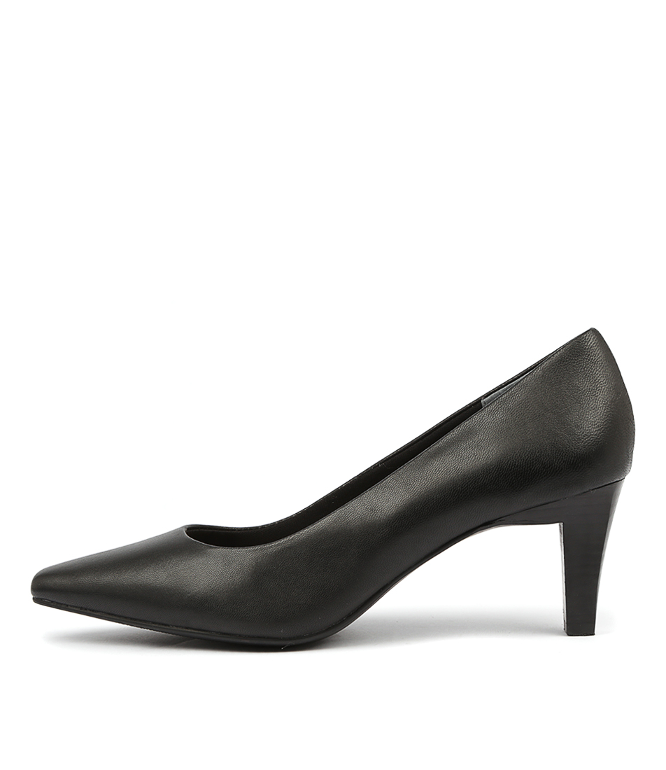 navy patent heels