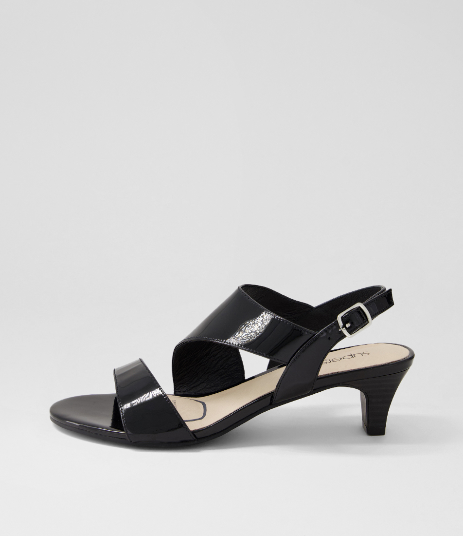 Dede Dark Nude Leather Sandals By Supersoft Shop Online At Mathers