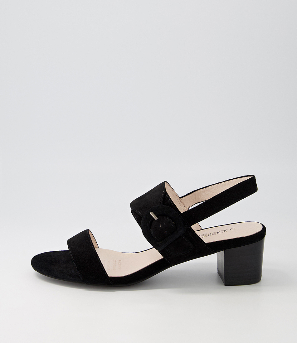 Cassin Dark Nude Leather Sandals By Supersoft Shop Online At Diana