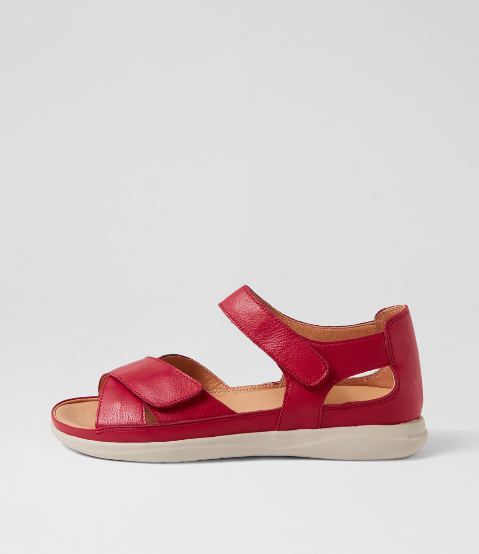 Lizzie Mushroom Leather Sandals by Supersoft Shop Online at Williams