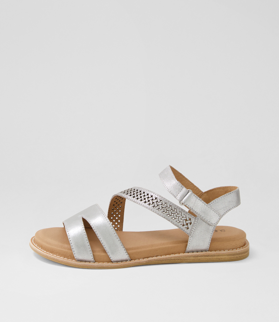 Quallity Dark Nude Leather Sandals By Supersoft Shop Online At Diana