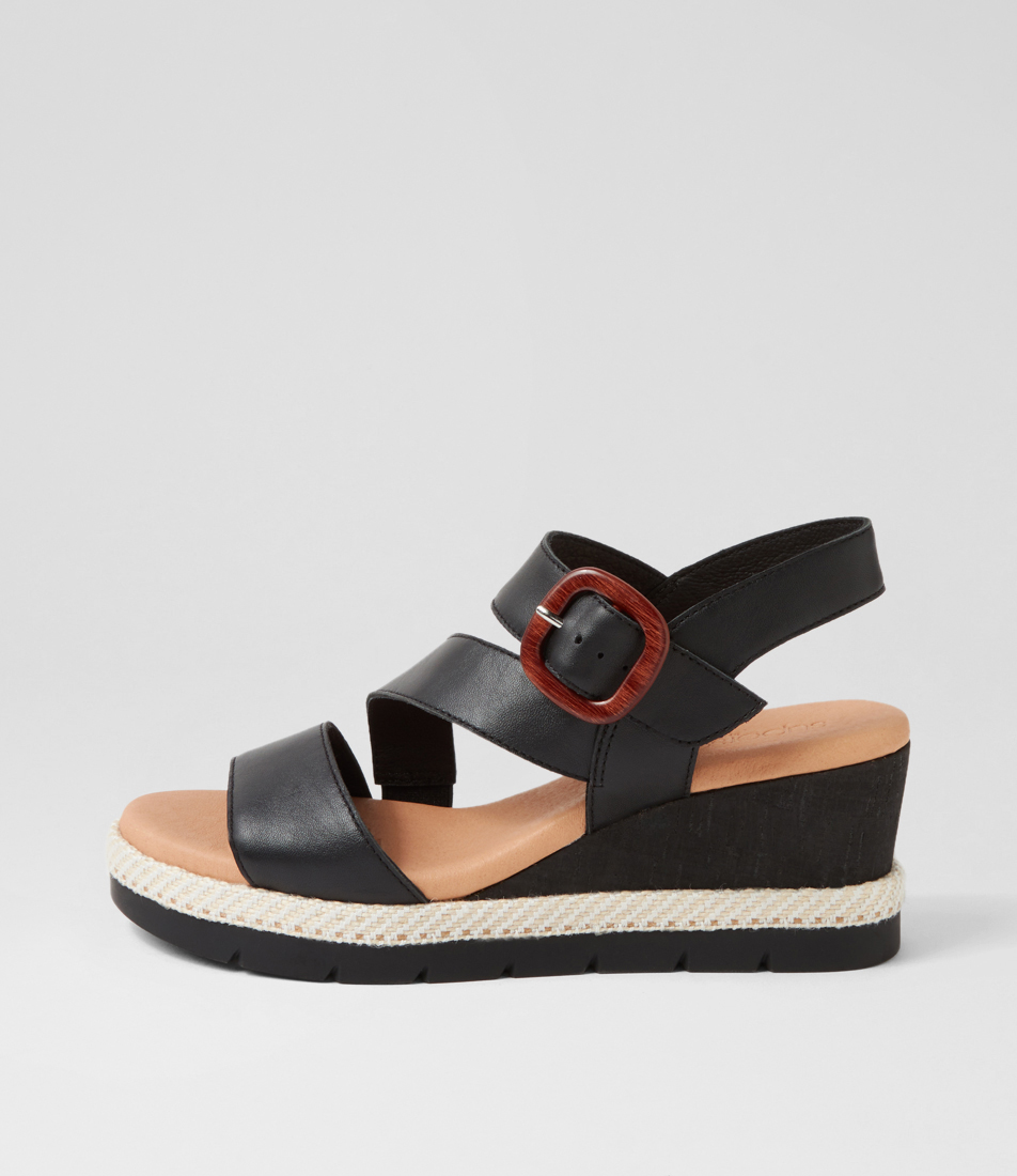 Kenly Leather Sandal Cognac
