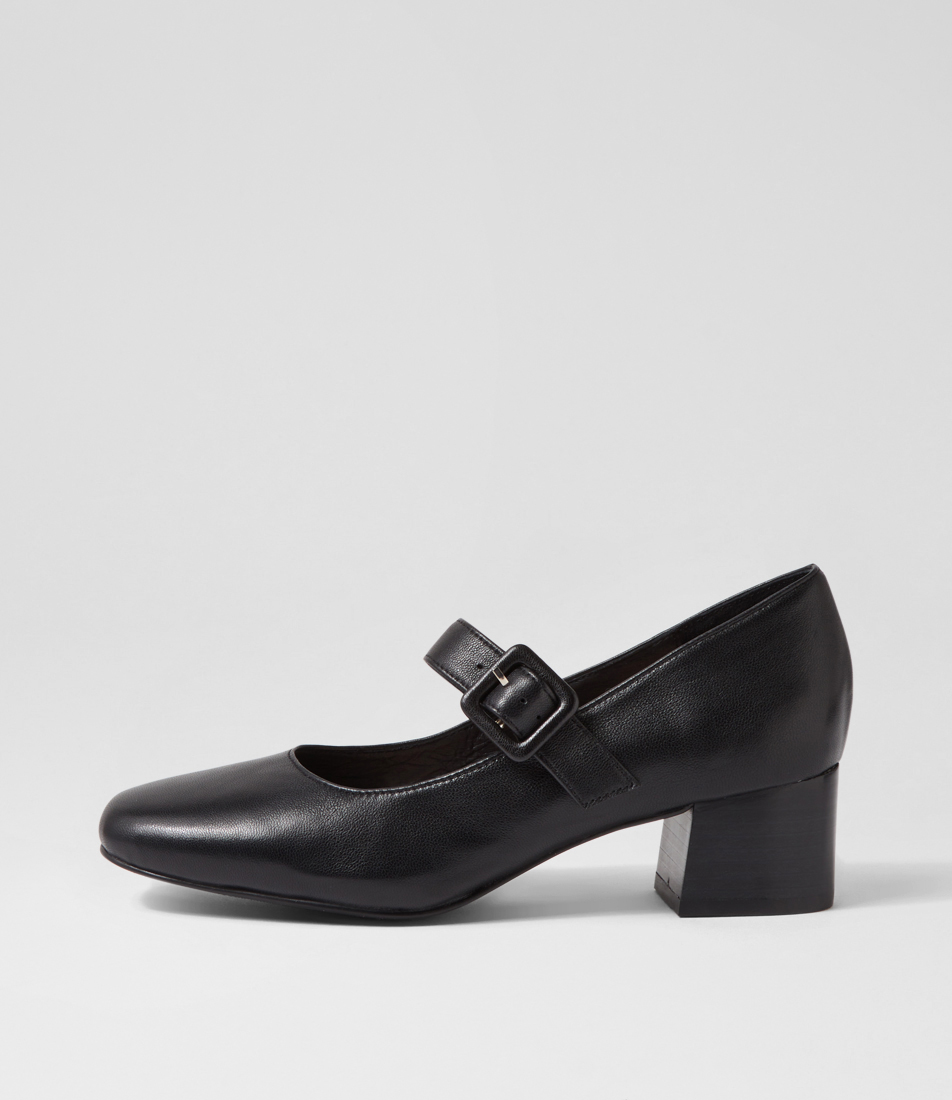 Caminito Girls Navy Leather Mary Jane Shoes main image 1