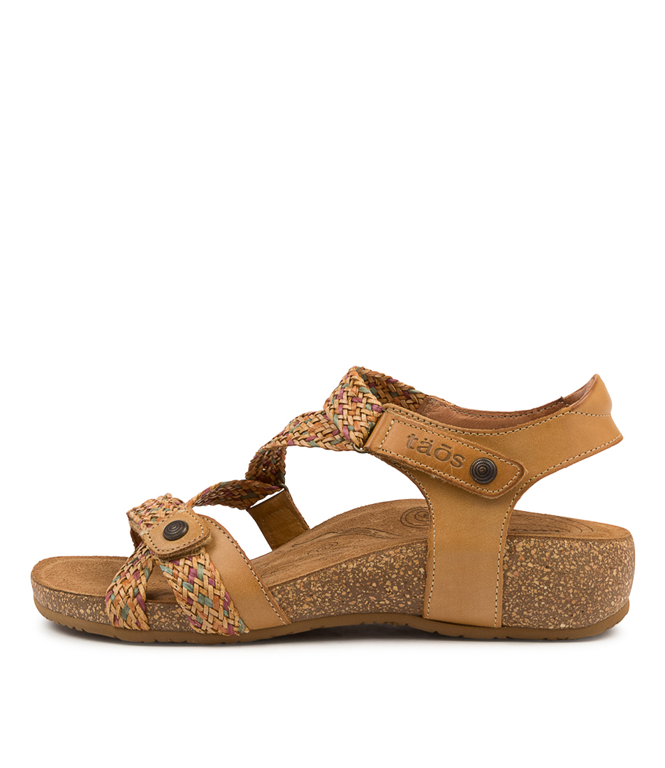 Trulie Silver Leather Sandals by Taos Shop Online at Mathers