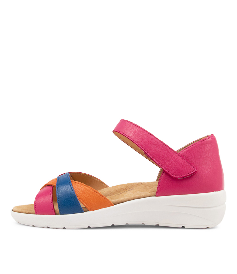 Nacola Xw Tan Leather Sandals by Ziera Shop Online at Mathers